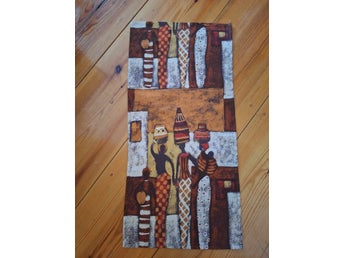 Hemsydd mönstrad duk 89 cm x 43 cm