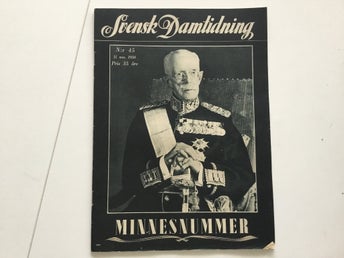 Svensk Damtidning Nr 45, 1950 - Minnesnummer