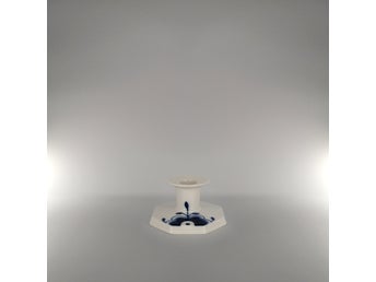 Royal Copenhagen Blå Mega Riflet Ljusstake (6 cm)