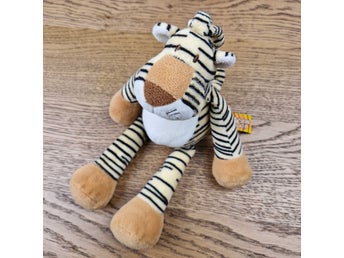 Teddykompaniet Diinglisar Wild Tiger Musical Plush Pull Toy 25 cm