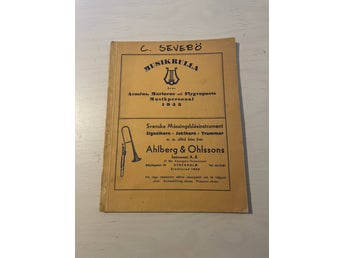 Musikrulla över arméns, marinens och flygvapnets musikpersonal 1945