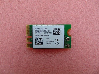 Nätverkskort till laptop: Qualcomm QCNFA435 (802.11ac Wifi+Bluetooth 4.1)