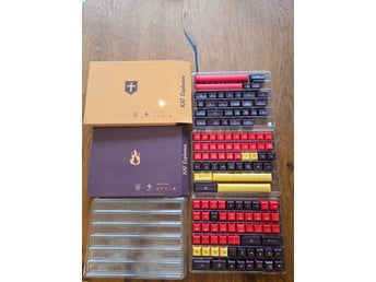 KAT Explosion Keycaps – stort set / flera kits – originalförpackning