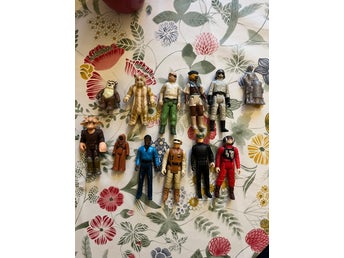 11 stycken orginal Star Wars figurerna, Luke Last 17
