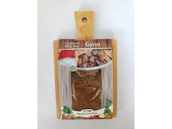 Traditionell Blandning för Gyro 100% Naturlig Kryddbräda Gåva