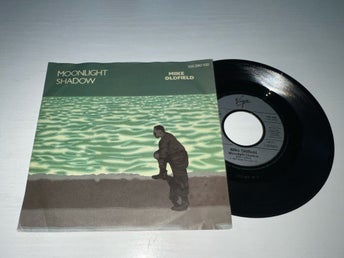 Mike Oldfield - Moonlight Shadow 7” Tyskland Singel Fin