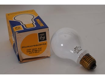 Photocrescenta 220V 150W E27 PF 605 E/51