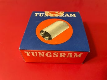 Tungsram 25-HFG-2 Glimtändare 1976 NOS NIB Vintage Retro
