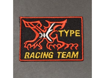 X Type Racing Tygmärke Patch