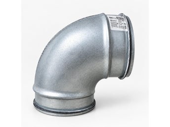 FläktGroup kanalböj 90° Ø125 mm BDEB-90-012-4