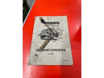 Volvo Lastvagn L220 Instruktionsbok
