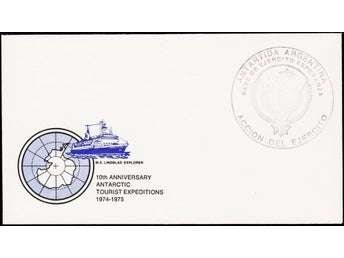 ARGENTINA - ANTARKTIS -1975. BASE DE EJERCITO ESPERANZA ÅTGÄRD AV ARMÉN.