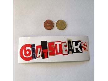 Beatsteaks - Klistermärke/sticker - 130x44mm