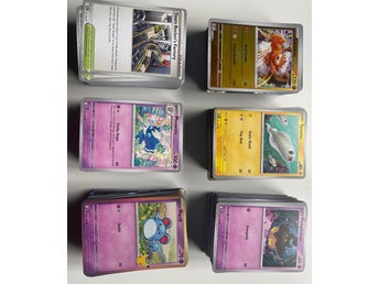 Bulk Pokemonkort 1,3 kg + 6 ex/fullart
