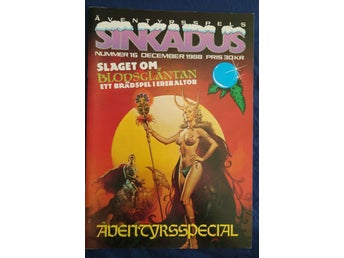 Äventyrsspel Sinkadus Nummer 16 December 1988