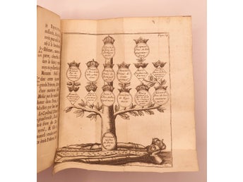 Révolutions de Portugal – Vertot 1768 Paris, samtida skinnband, planscher