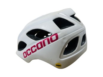 Occano Junior MIPS Hjälm S/M 52-56cm Vit Cykelhjälm Barn Ventilerad