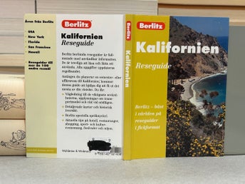 Berlitz Reseguide Kalifornien, bok, Very Fine plus