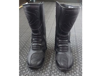 Dimondy Bikers MC-stövlar, Svarta, Storlek 40