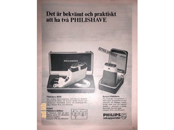 RAKAPPARATER TIDNINGSANNONS 1966