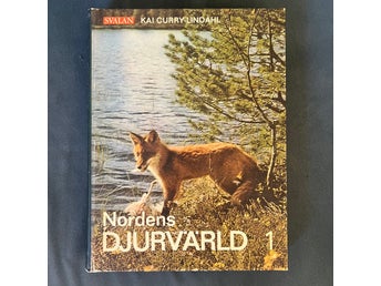 Nordens Djurvärld 1 + 2 (2 böcker) av Curry-Lindahl, Kai
