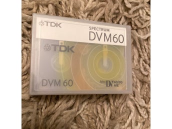 TDK Spectrum DVM60 MiniDV-kassett