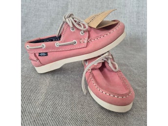 Marstrand - Little 2-Eye Båtskor seglarskor - Rosa Nubuck - Strl 28