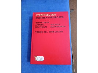 Straffeloven Kommentarutgave – Tredje del: Forbrytelser (Ny)