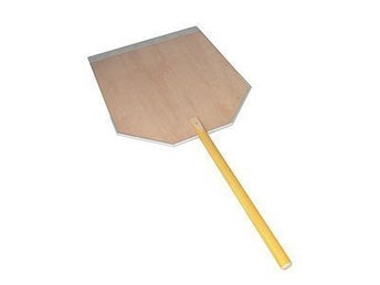 NYA! Pizzaspade stor 45 cm Trä m stålkant Familjepizza inkl moms