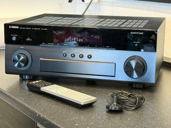 Yamaha RX-A830 AVENTAGE 7.2 AV-receiver – AirPlay – Fjärrkontroll & YPAO-mikrofon