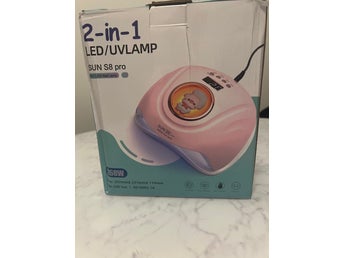 2-i-1 LED/UV-lampa SUN S8 Pro för naglar