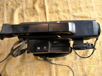 Vintage JVC VideoMovie GR-A30E VHS-C videokamera