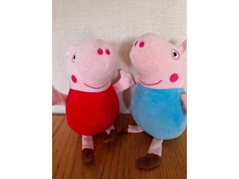 Peppa Pig- Greta Gtis 2 st mjukdjur