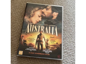Australia DVD med Nicole Kidman og Hugh Jackman
