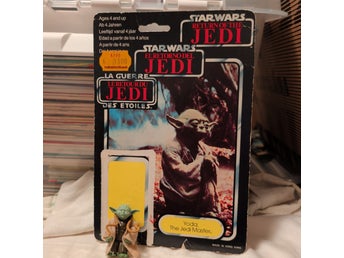 Star Wars Vintage Yoda Jedi Master – Tri-Logo Cardback – Kenner