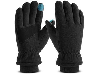 Multifunktionella Unisex Varmfodrade Handskar, Storlek S