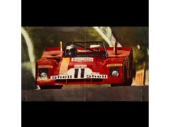 Miniposter Ferrari 312 PB 1972