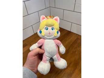 SÄLLANTILLFÄLLE! Super Mario 3D World Cat Peach Mjukdjur