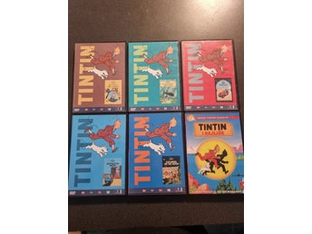 Tintin DVD-filmer - 6-pack