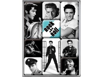 Elvis Presley - Magneter - 9 st. små trevliga