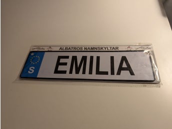 Skylt för barnvagnar, dörrar EMILIA