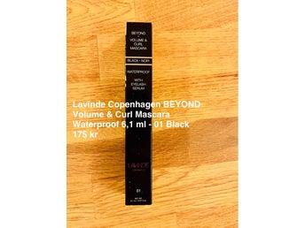 Lavinde Copenhagen BEYOND Volume & Curl Mascara Waterproof 6,1 ml - 01