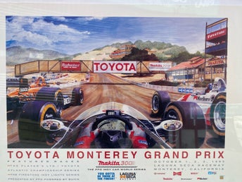 Affisch Toyota Monterey Grand Prix 1993