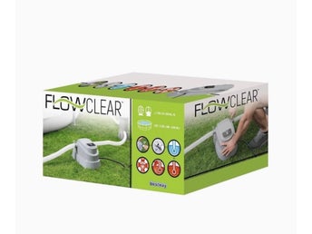 Bestway Flowclear poolvärmare 58259 2,8 kW för pool upp till 17 035 L