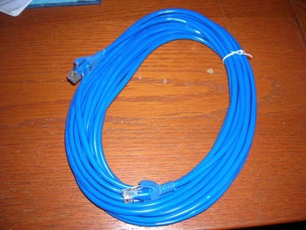 Nätverkskabel RJ45 Rak 8 m blå 5-pack