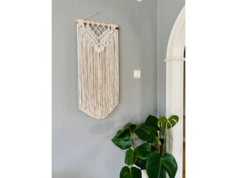 Macrame väggbonad HORTENSIA