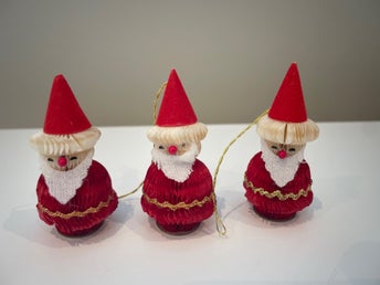 Äldre söta tomtar jul jultomte retro
