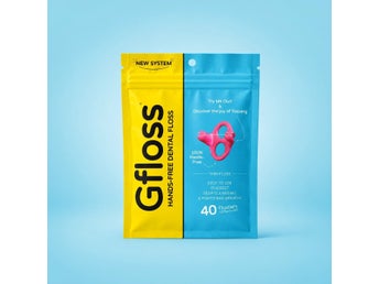 Gfloss Hands-Free tandtråd, 40 st, oöppnad