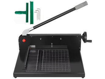 Pappersskärare A4 Manuell Guillotin 300 Ark Heavy Duty Stål