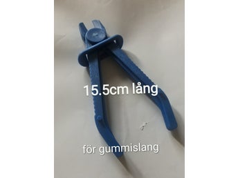 Slangklämma för gummislang, 15.5 cm